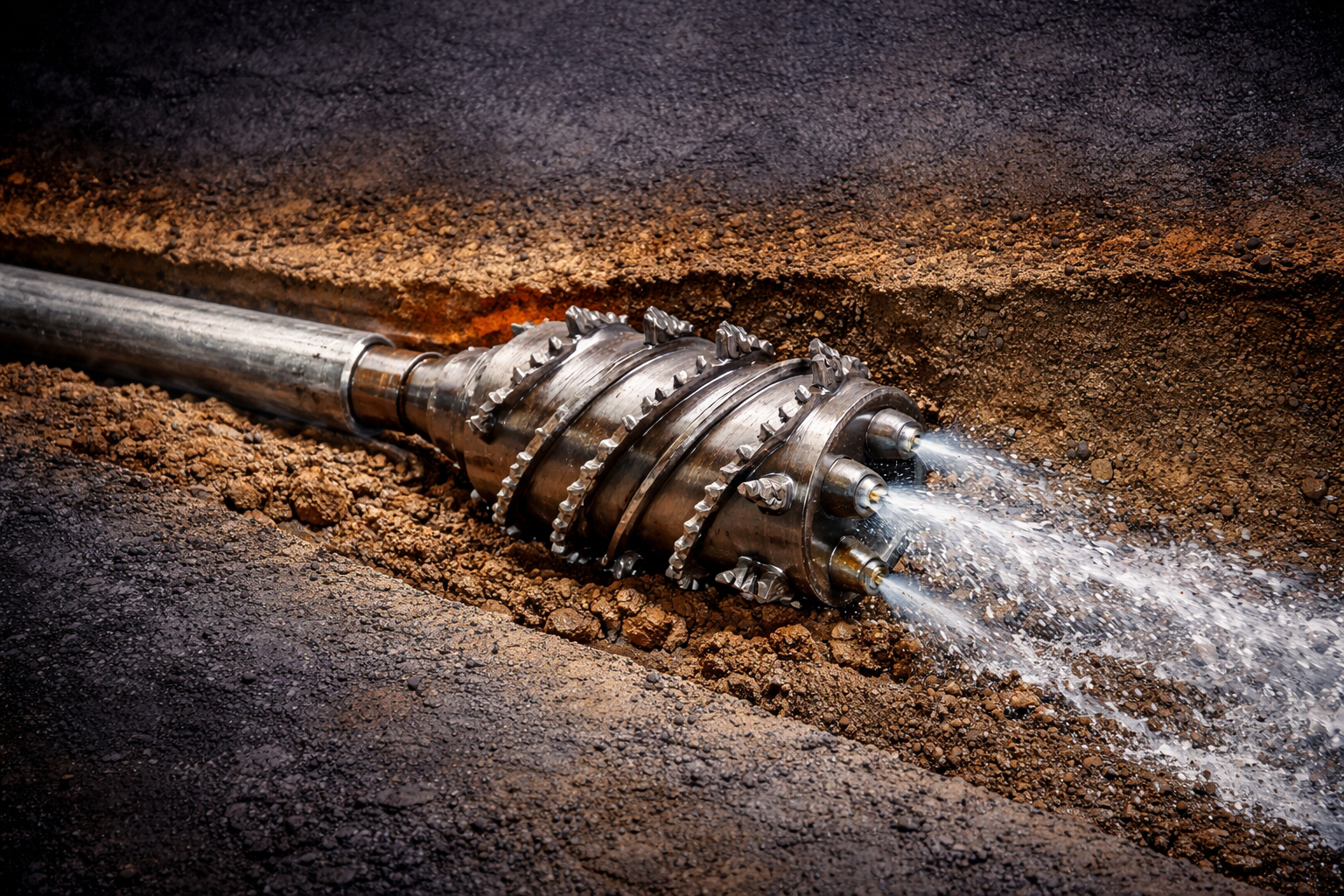 Spiral Body Barrel Reamer in HDD