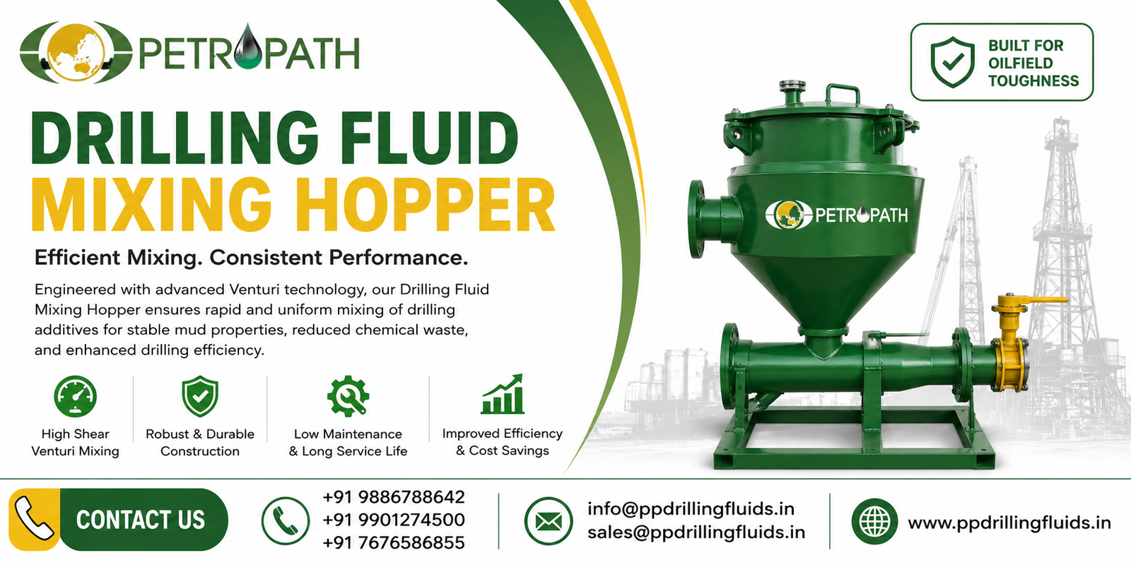 Drilling Fluid Mixing Hopper